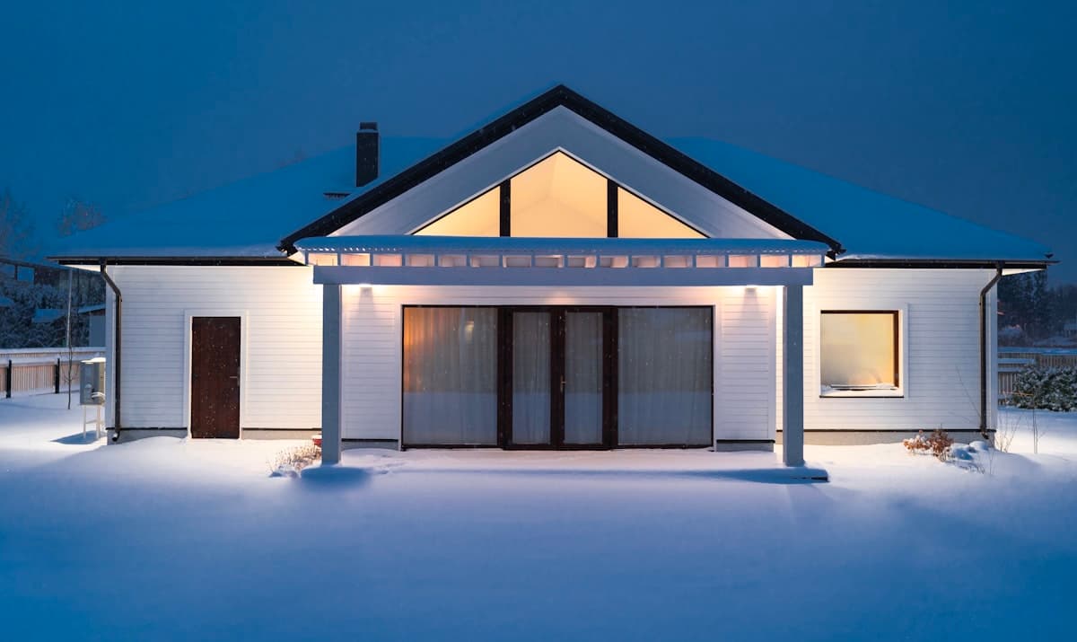 Maison bien isolée avec bonne performance énergétique