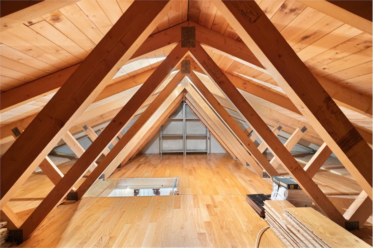 Inspection de charpente pour détecter termites et mérule